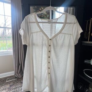 White Button Down Shirt